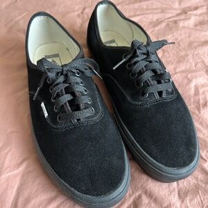 Vans Black Suede Sneakers Size 11